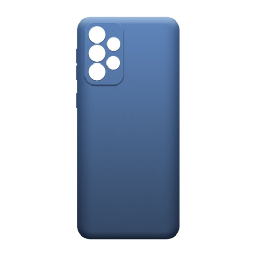 Накладка силиконовая BoraSCO Microfiber Case Samsung Galaxy A13 Blue фото 