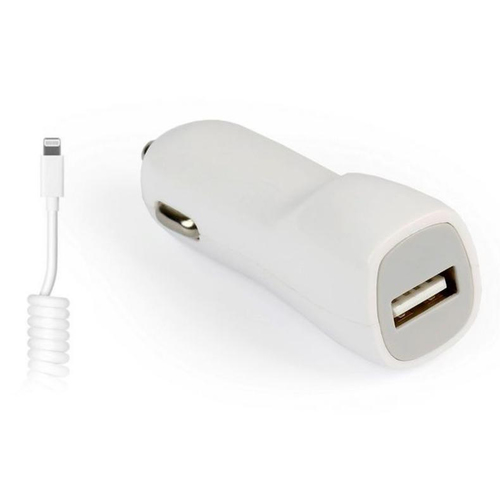 АЗУ SmartBuy Nova MKII + кабель 8-pin витой 2100mAh White фото 