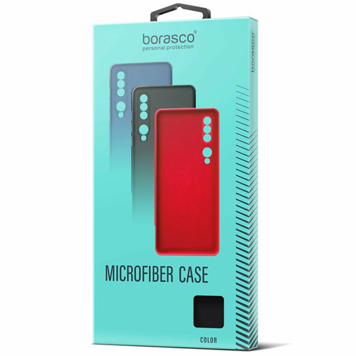 Накладка силиконовая BoraSCO Microfiber Case Samsung Galaxy A15 Black фото 
