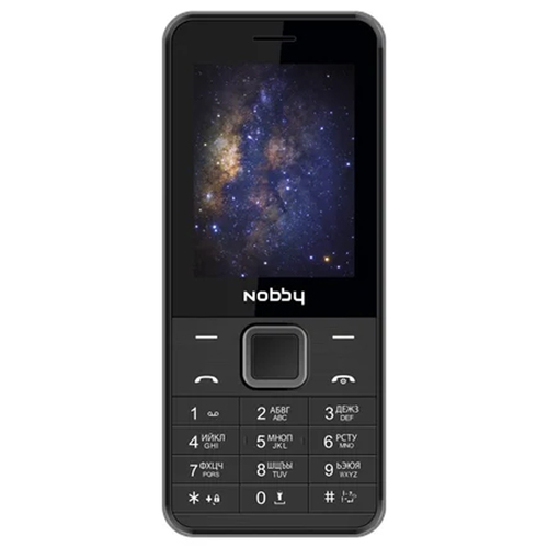 Телефон Nobby 200 Black Grey фото 