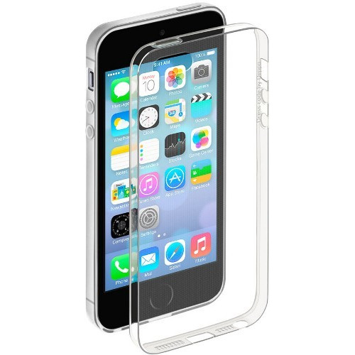 Накладка силиконовая Deppa Gel Case iPhone 5/5S/SE Clear фото 