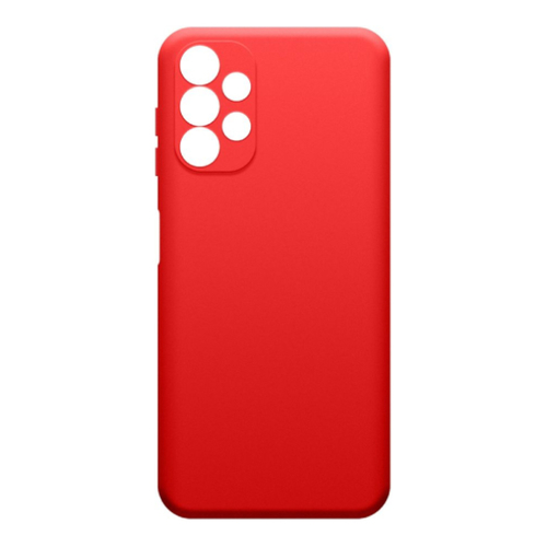 Накладка силиконовая BoraSCO Microfiber Case Samsung Galaxy A13 Red фото 