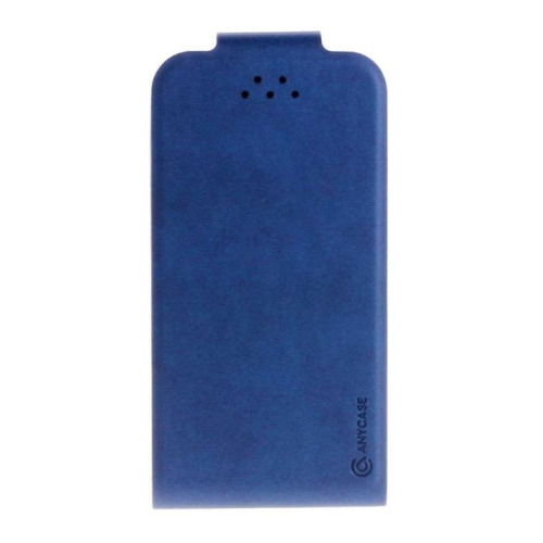Чехол-флип Anycase Flip Fold S универсальный (3.5"-4.3") Blue фото 