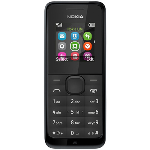 Телефон Nokia 105 Black фото 