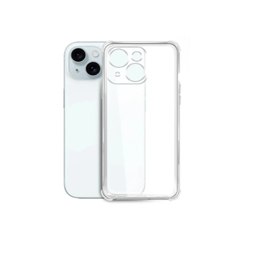 Накладка силиконовая BoraSCO Silicon Case iphone 15+ Clear фото 