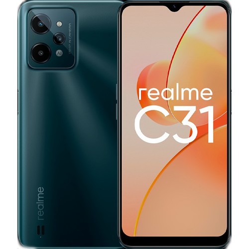 Телефон Realme RMX3501 C31 32Gb Ram 3Gb Dark Green фото 