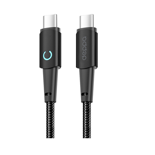 Кабель Deppa Moon USB С- USB C 100W 1.5m Black фото 