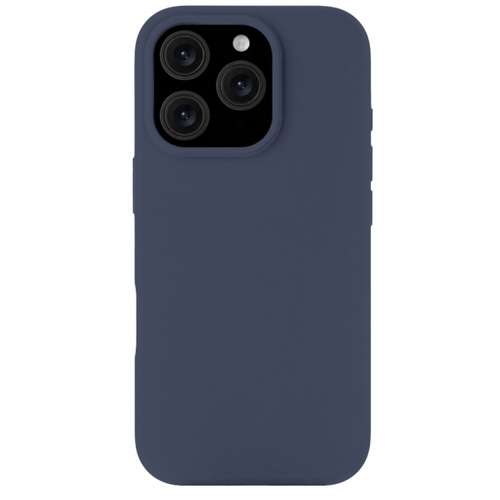 Накладка силиконовая Rocket Silk iPhone 16 Pro Max solid-silicone Dark Blue фото 