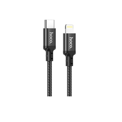 USB кабель Hoco X14 USB C - Lightning 20W Black фото 