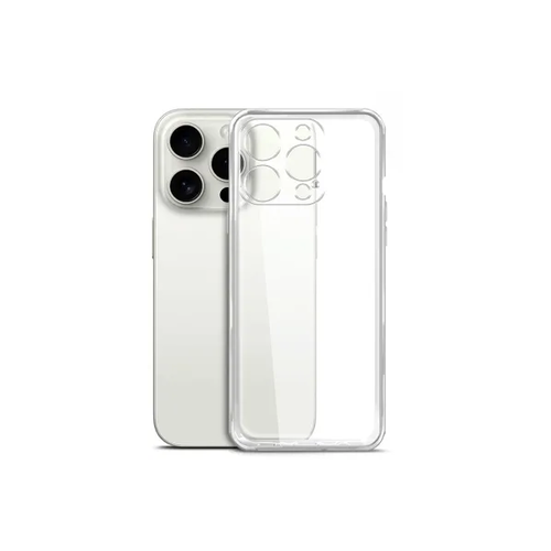Накладка силиконовая BoraSCO iPhone 15 Pro Clear фото 