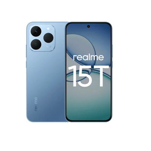 Телефон Realme RMX5111 15T 256Gb Ram 8Gb 5G Silk Blue фото 