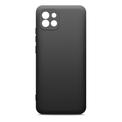 Накладка силиконовая BoraSCO Microfiber Case Samsung Galaxy A03 Black фото 